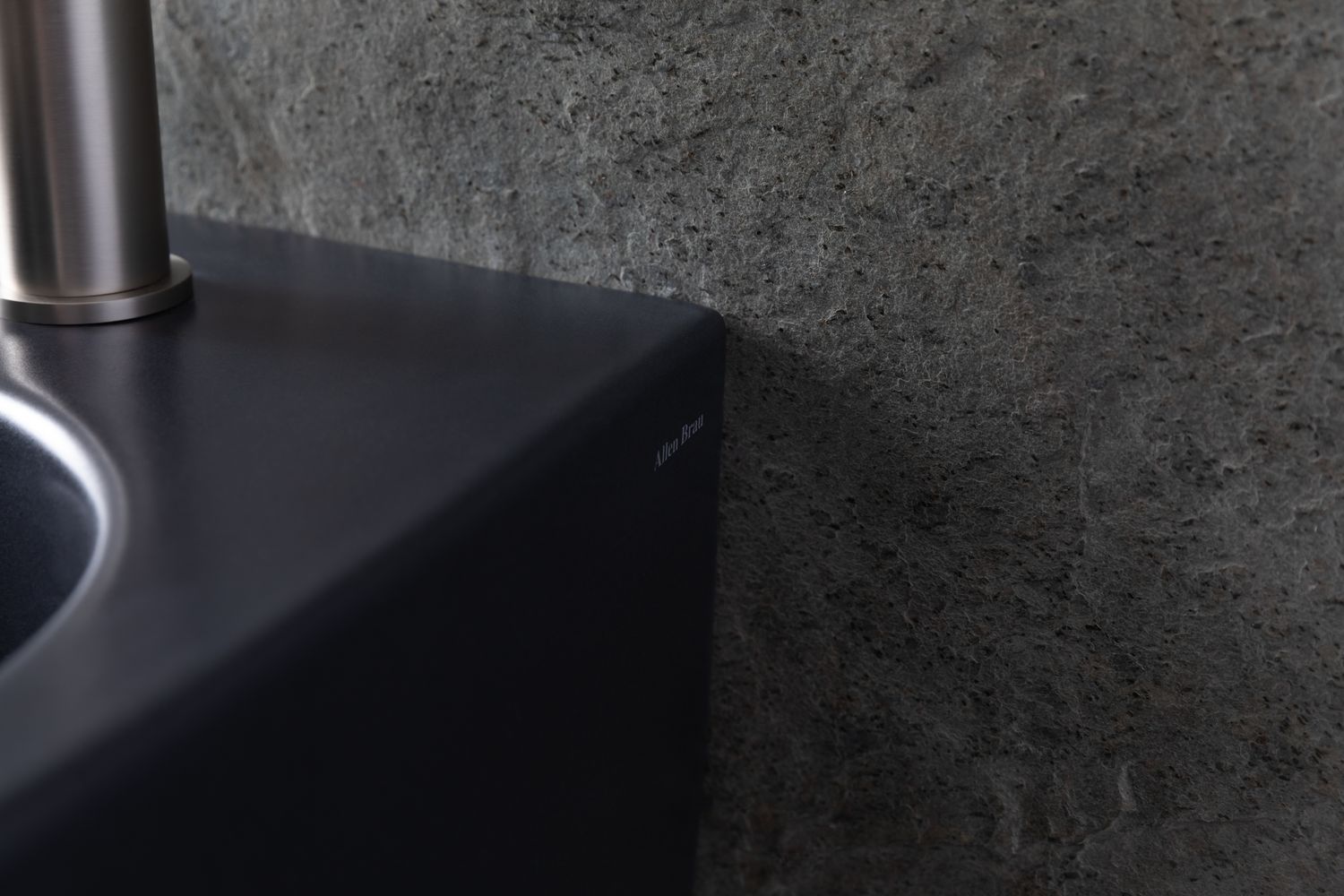 Allen Brau Fantasy Биде подвесное 36,3x51 см, c 1 отв. под смеситель и переливом, цвет: черный мат 4.11006.31