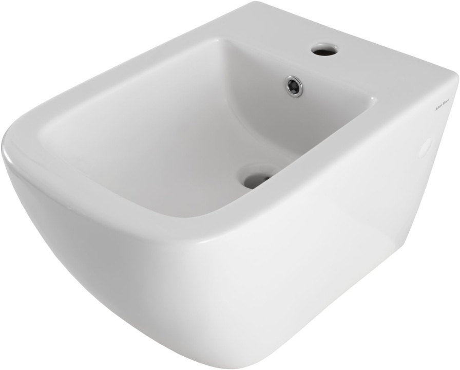 Allen Brau Infinity Биде подвесное 36x51,5 см, c 1 отв. под смеситель и переливом, цвет: белый глянц 4.21006.20