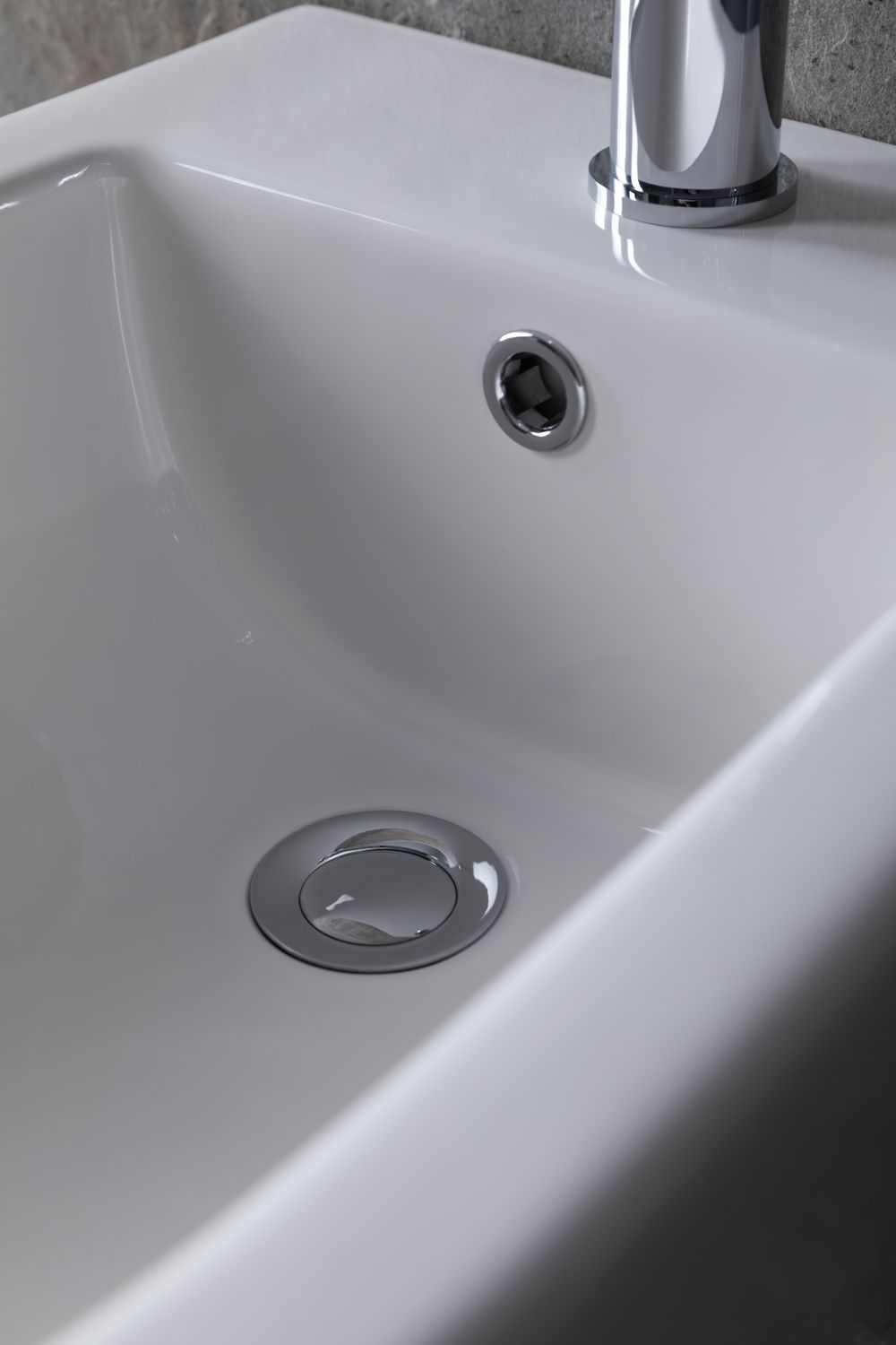 Allen Brau Infinity Биде подвесное 36x51,5 см, c 1 отв. под смеситель и переливом, цвет: белый глянц 4.21006.20