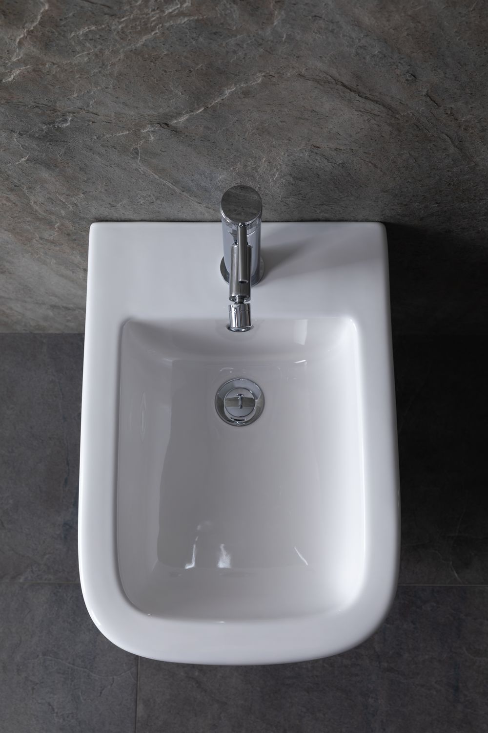 Allen Brau Infinity Биде подвесное 36x51,5 см, c 1 отв. под смеситель и переливом, цвет: белый глянц 4.21006.20