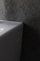 Allen Brau Infinity Биде подвесное 36x51,5 см, c 1 отв. под смеситель и переливом, цвет: белый глянц 4.21006.20