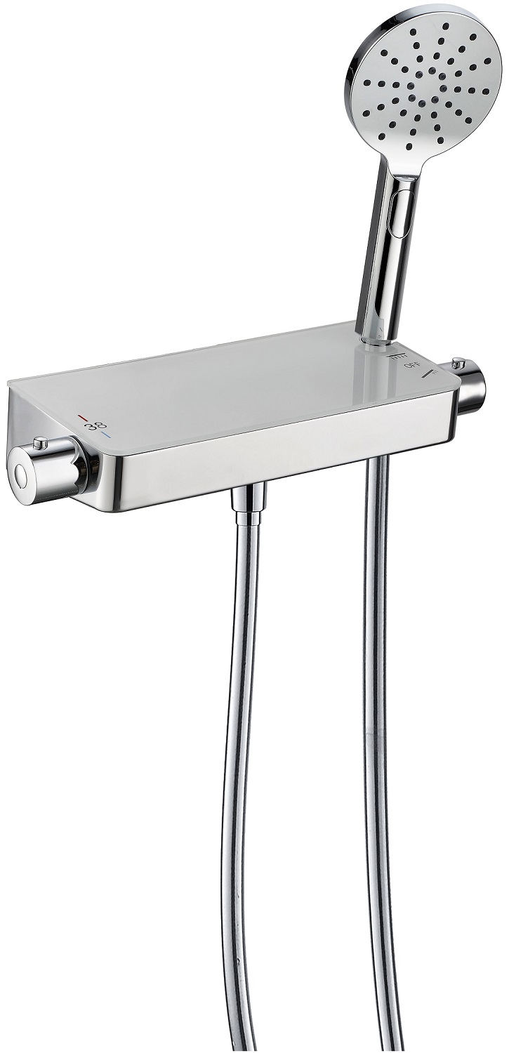 Allen Brau Fantasy Смеситель для душа термостатический с душем, без излива, цвет: хром 5.11002-00