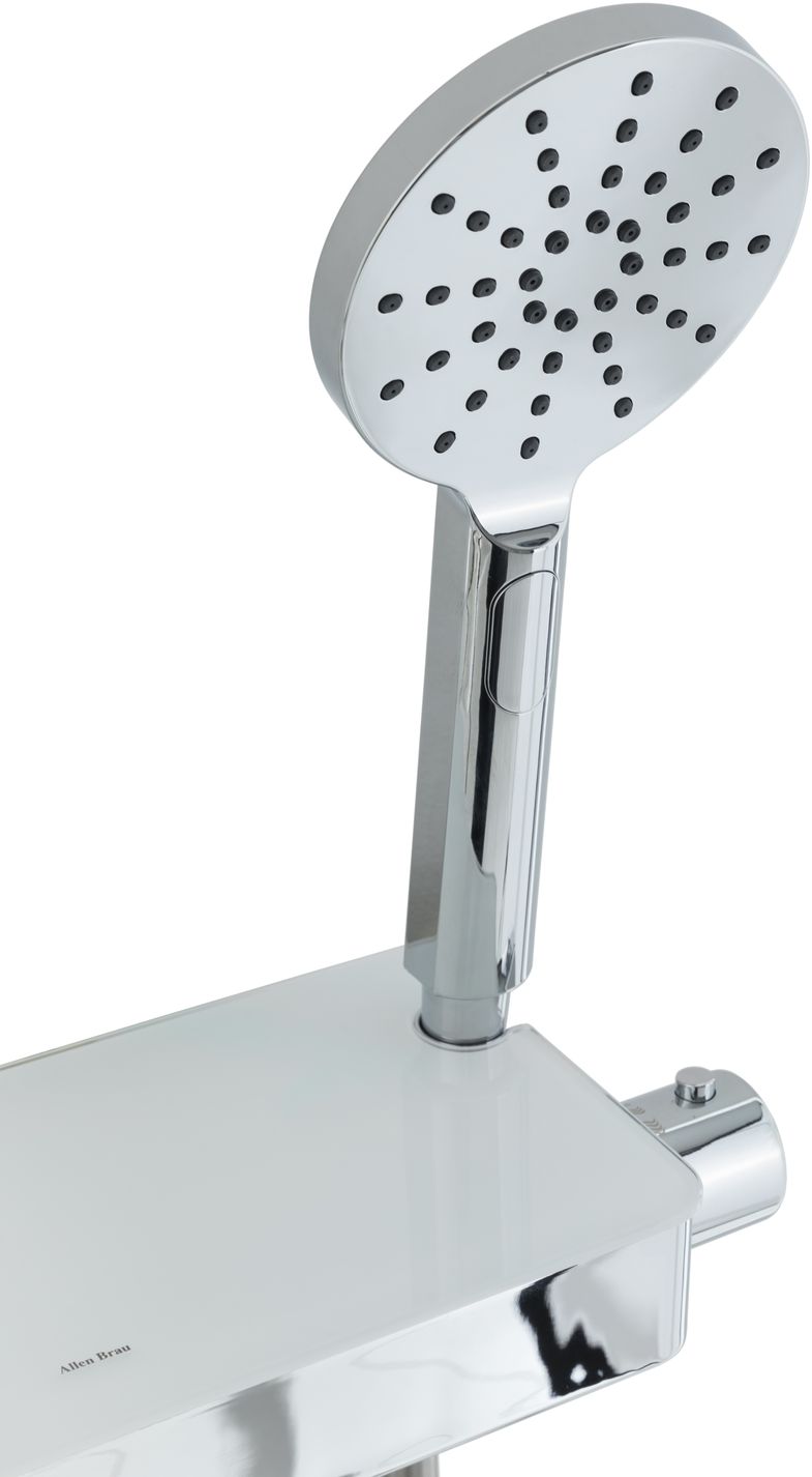 Allen Brau Fantasy Смеситель для душа термостатический с душем, без излива, цвет: хром 5.11002-00
