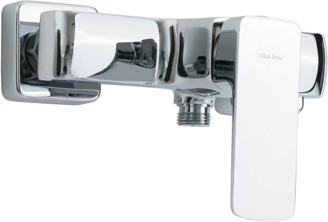 Allen Brau Infinity Смеситель для душа накладной, без излива и душевого гарнитура, цвет: хром 5.21010-00