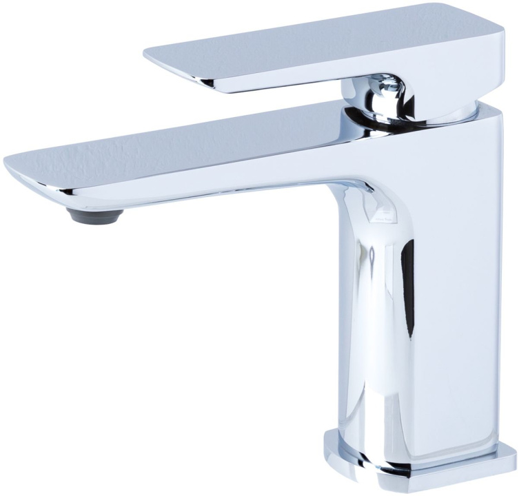 Allen Brau Infinity Смеситель для раковины, без донного клапана, излив 11,9 см, цвет: хром 5.21001-00
