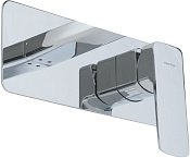 Allen Brau Infinity Смеситель для раковины встраиваемый, излив 23,4 см, с внутр. частью, цвет: хром 5.21003-00