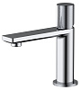 Allen Brau Liberty Смеситель для раковины, без донного клапана, излив 12,2 см, цвет: хром 5.33001-00