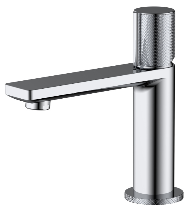 Allen Brau Liberty Смеситель для раковины, без донного клапана, излив 12,2 см, цвет: хром 5.33001-00