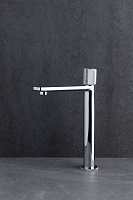 Allen Brau Liberty Смеситель для раковины высокий, без донного клапана, излив 15,5 см, цвет: хром 5.33002-00