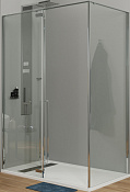 Allen Brau Fantasy Душевой уголок 90x90x200h см, стекло прозрачное 8 мм, цвет: хром 3.11001-00