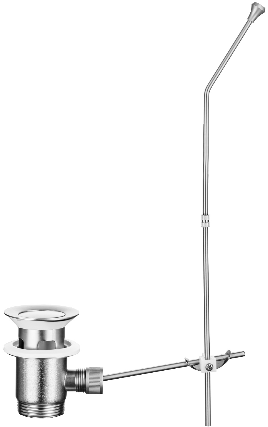 Allen Brau Infinity Смеситель для биде с донным клапаном, излив 11,2 см, цвет: хром 5.21004-00