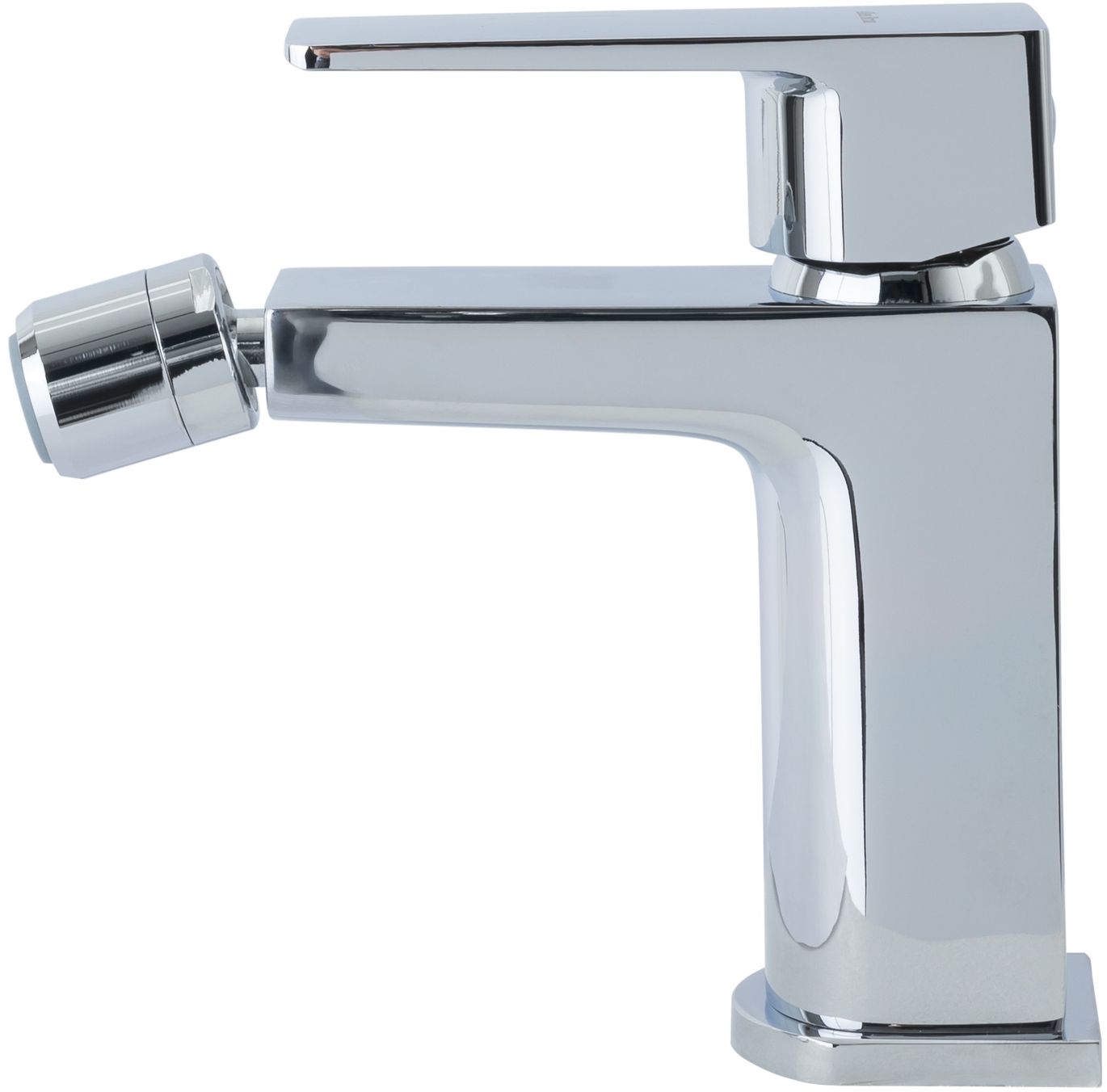 Allen Brau Infinity Смеситель для биде с донным клапаном, излив 11,2 см, цвет: хром 5.21004-00