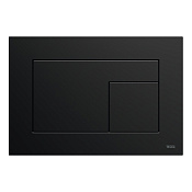 Tece Velvet Кнопка смыва для унитаза с покрытием против отпечатков пальцев, fenix, цвет: черный 9240732