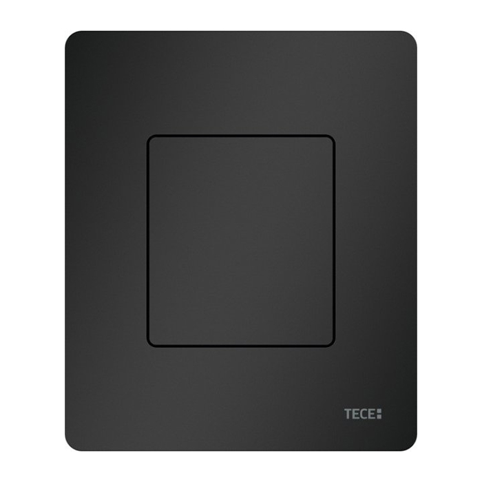 Tece Solid Urinal Панель смыва для писуара, цвет: черный матовый 9242435