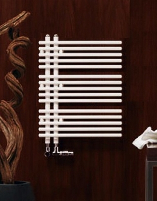 Полотенцесушитель водяной Zehnder Yucca Star  белый YAS-070-050