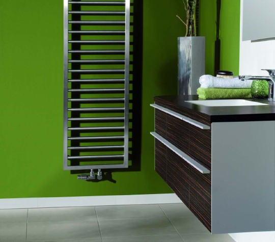 Полотенцесушитель водяной Zehnder Subway  нержавеющая сталь SUBI-130-045