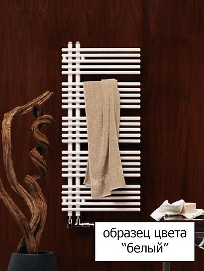 Полотенцесушитель водяной Zehnder Yucca Star  белый YAS-180-050