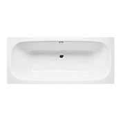 Bette Duett Ванна стальная встраиваемая 170x75 см, BetteGlasur Plus, с шумоизоляцией, цвет: белый 3020-000 PLUS