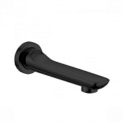 Kludi Balance Излив для ванны 17 см настенный, цвет: черный 5250387