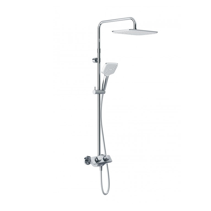 Kludi Cockpit Полка для душа 10 см, подвесная, цвет: белый 6410110-00