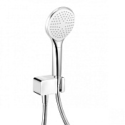 Kludi Freshline Душевой гарнитур: душевая лейка с 1 видом струи, держатель, шланг 125 см, цвет: хром 6787005-00