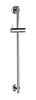 Maier Hydrotherapy Душевая штанга, h61 см, цвет: хром 21 118CR