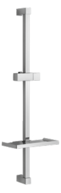 Maier Hydrotherapy Душевая штанга, h83,5 см, цвет: хром 21 114CR