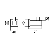 Maier Ikon Крючок, цвет: розовое золото 23 005OR