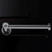 Maier Muse Diamond Держатель для туалетной бумаги открытый, подвесной, цвет: хром/ring crystal 12 011CR