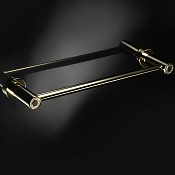 Maier Muse Diamond Полотенцедержатель 40 см, подвесной, цвет: золото/ring crystal 12 004MO