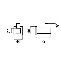 Maier Skip Крючок, цвет: хром 14 005CR