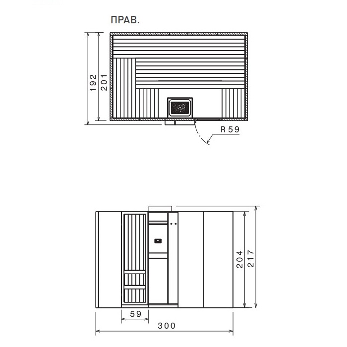 Hafro Грибовидная аварийная кнопка, цвет: ель SSAFE00000