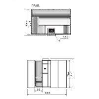 Hafro Грибовидная аварийная кнопка, цвет: ель SSAFE00000