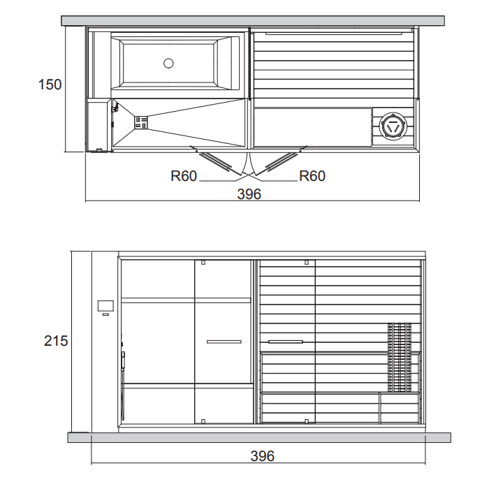 Hafro Система аэромассажа Airpool для резервуара, цвет: белый SSASA00000