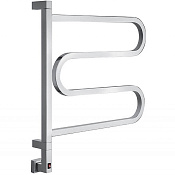 Margaroli Aria 500/SQ Полотенцесушитель электрический поворот. 53,5х68h (54,7) нижнее, цвет: chrome 500SQCR