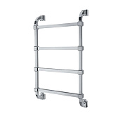 Margaroli Concerto 732 Полотенцесушитель водяной для ГВС 53х81h (int 48), нижнее, цвет: chrome 7324704CRN