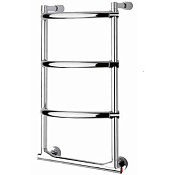 Margaroli Curved 523 Полотенцесушитель электрический выгнутый 42х64h (36) выкл. справа, цвет: chrome 5233604CRNB