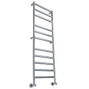 Margaroli Sereno 484/11 Полотенцесушитель водяной для ГВС 39х139h (int 32,5), нижнее, цвет: chrome 4843511CRN