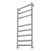 Margaroli Sereno 5-584/8 Полотенцесушитель электрический 50х115h (46,8), выкл. справа, цвет: chrome	 55844708CRNB