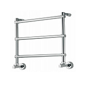 Margaroli Sole 442/3 Полотенцесушитель водяной для ГВС 53,5х53h (int 47) нижнее, цвет: chrome 4424703CRN