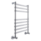 Margaroli Sole 464/TS/8 Полотенцесушитель водяной для ГВС 52,5х76h (int 46), нижнее, цвет: chrome 464TS4708CR