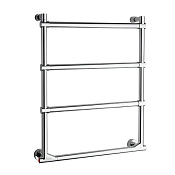 Margaroli Sole 512 Полотенцесушитель электрический 53х64h (int 47), выключатель слева, цвет: chrome 5124704CRNBL