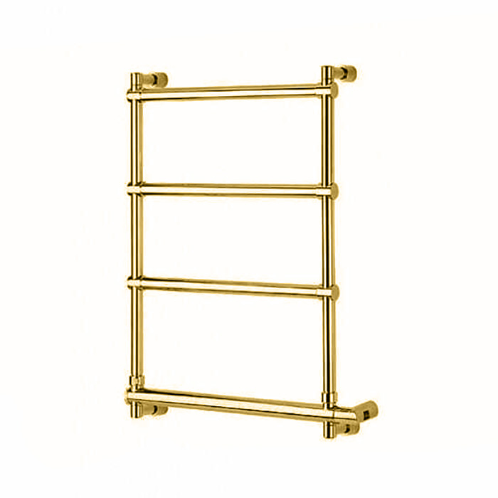 Margaroli Sole 542 Полотенцесушитель электрический 57х66h (47), выкл. справа, цвет: brushed gold 5424704BNNG