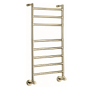 Margaroli Sole 484/8 Полотенцесушитель водяной для ГВС 39х99h (32,5), нижнее, цвет: brushed nickel 4843508BNN