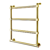 Margaroli Sole 512/TQ Полотенцесушитель электрический 52х64h (int 47), выкл. справа, цвет: gold 512TQ4704GOB