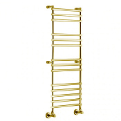 Margaroli Sole 464/14 Полотенцесушитель водяной для ГВС 42,5х138h (int 37), нижнее, цвет: gold 4643714GON