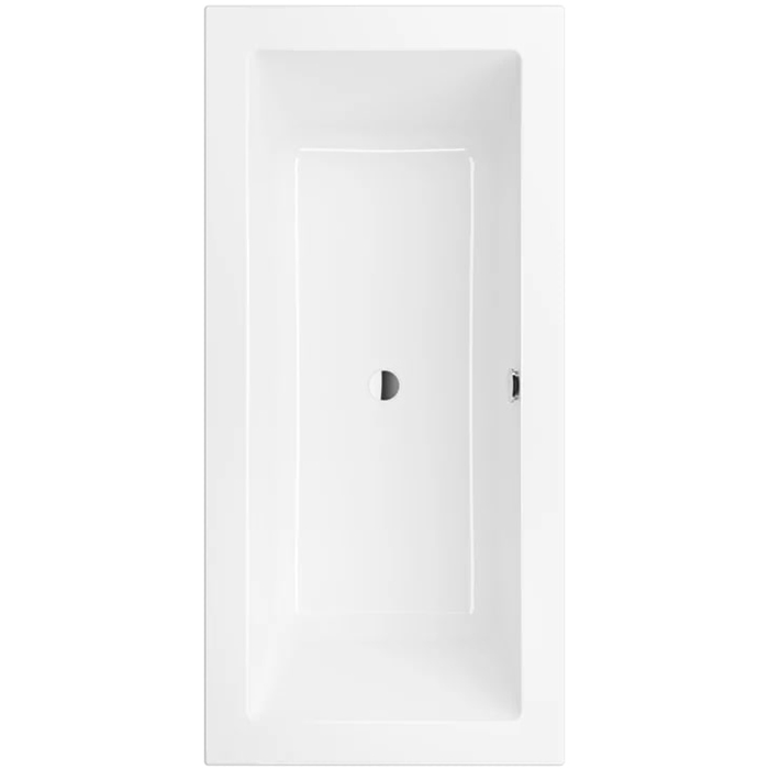 Villeroy & Boch Legato Ванна 180х80 см, прямоугольная, отдельностоящая, цвет: белый UBA180LEG2V01