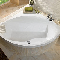 Villeroy & Boch Squaro Ванна угловая 145х145х50 см, цвет: белый UBQ145SQR3V01