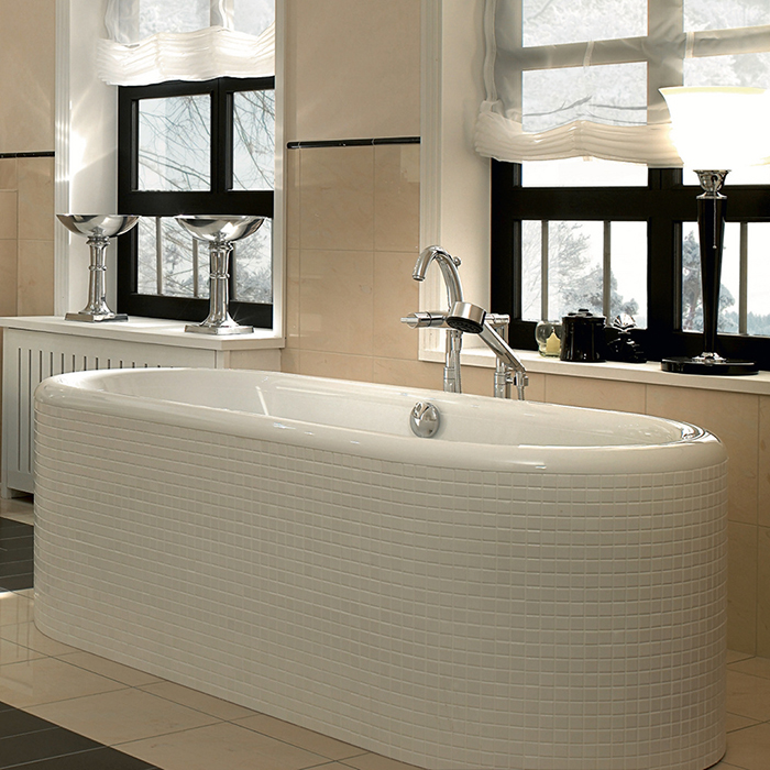 Villeroy & Boch Nexus Ванна встраиваемая, 171х77х45 см, овальная, цвет: белый UBQ180NEU7V01