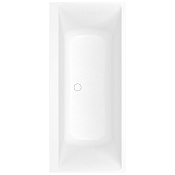 Villeroy & Boch Subway 3.0 Ванна 180х80 см, встраиваемая, цвет: Stone White UBQ180SBW2DVRW